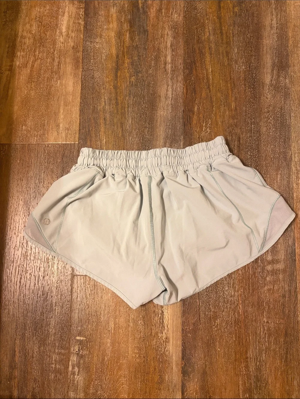 Lululemon Light Sage Hottie Hot Running Shorts